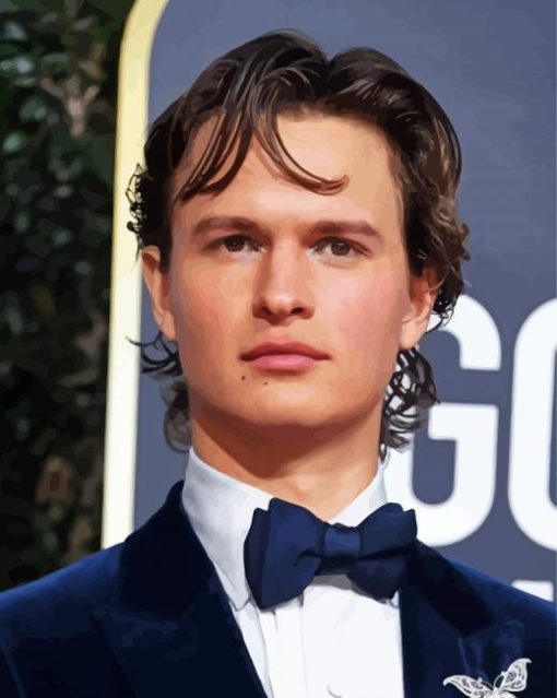 Actor Ansel Elgort Paint By Numbers