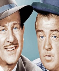 Aesthetic Abbott And Costello Paint By Numbers