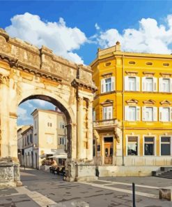 Aesthetic Arch Of The Sergii Pula Paint By Numbers