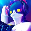 Aesthetic Dj Cat Paint By Numbers