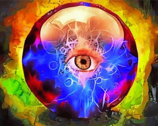 Aesthetic Crystal Ball Art Paint By Numbers