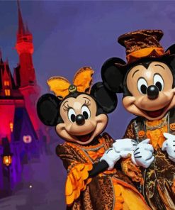 Aesthetic Disney Halloween Paint By Numbers