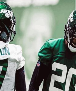 Aesthetic Jets Football Paint By Numbers