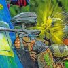 Aesthetic Paintball Paint By Numbers