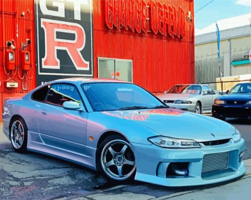 Aesthetic Silvia Car Paint By Numbers