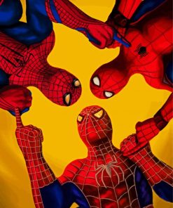 Aesthetic Spidermen Art Paint By Numbers