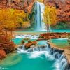 Aesthetic Havasu Falls Landscape Paint By Numbers