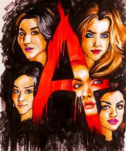 Aesthetic Pretty Little Liars Paint By Numbers