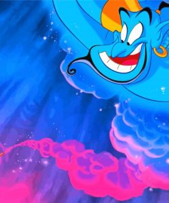 Aladdin Genie Paint By Numbers