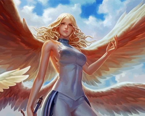 Anime Women Angel Paint By Numbers