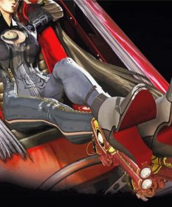 Bayonetta Game Paint By Numbers