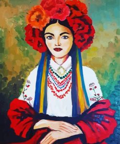 Beautiful Young Ukrainian Paint By Numbers