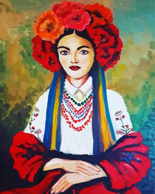 Beautiful Young Ukrainian Paint By Numbers