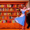 Belle Beauty And the Beast Library Scene Paint By Numbers