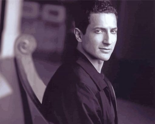 Black And White Sasha Roiz Paint By Numbers