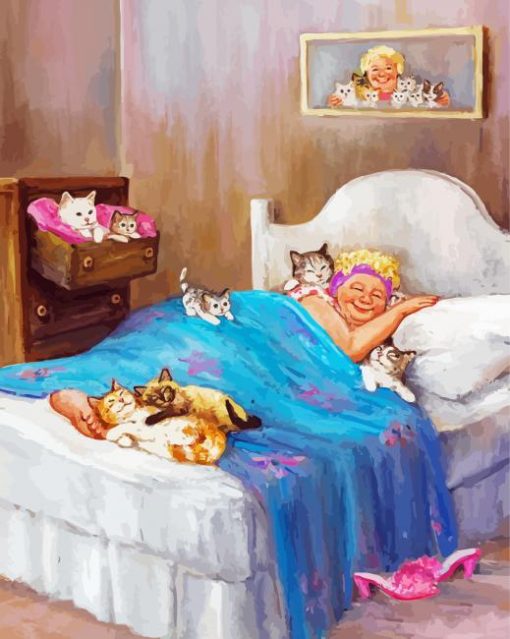 Cats Lover By Dianne Dengel Paint By Numbers