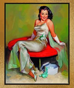 Classy Lady By Gil Elgren Paint By Numbers