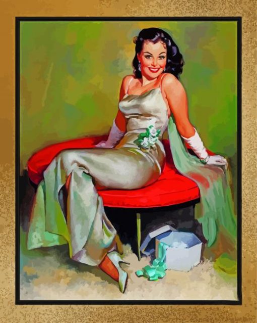 Classy Lady By Gil Elgren Paint By Numbers