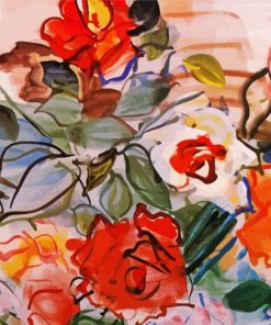 Colorful Flowers Raoul Dufy Paint By Numbers