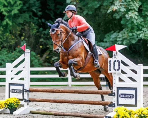 Cool Hunter Jumpers Paint By Numbers