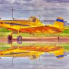 Aesthetic Crop Duster Plane Paint By Numbers