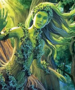 Dryad Nymph Paint By Numbers