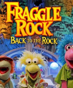 Fraggle Rock Poster Paint By Numbers