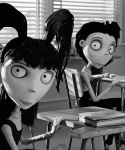 Frankenweenie Characters Paint By Numbers