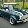 Green Austin Mini Paint By Numbers