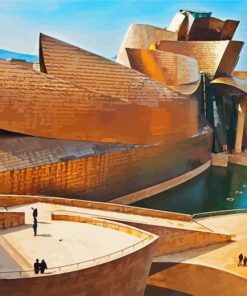 Guggenheim Museum Bilbao Paint By Numbers