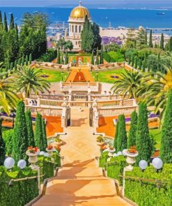 Haifa Garden Paint By Numbers