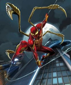 Hero Iron Spider Paint By Numbers