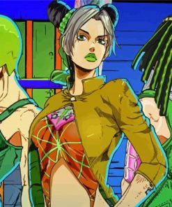 Jojo Stone Ocean Characters Paint By Numbers