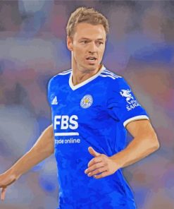 Jonny Evans Leicester City Player Paint By Numbers