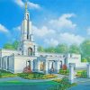 Lubbock Texas Temple Art Paint By Numbers