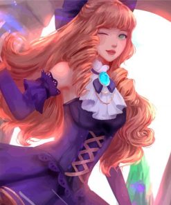 Mobile Legends Character Guinevere Paint By Numbers