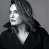 Monochrome Mariska Hargitay Paint By Numbers