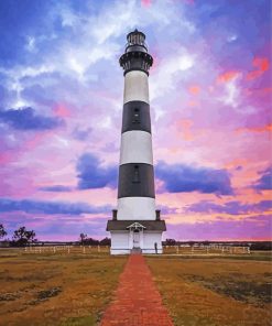 Nags Head Lighthouse Paint By Numbers