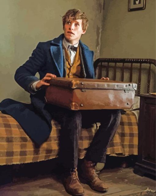 Newton Scamander Movie Character Paint By Numbers