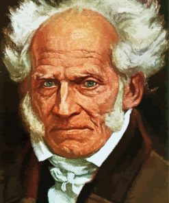 Portrait Arthur Schopenhauer Paint By Numbers