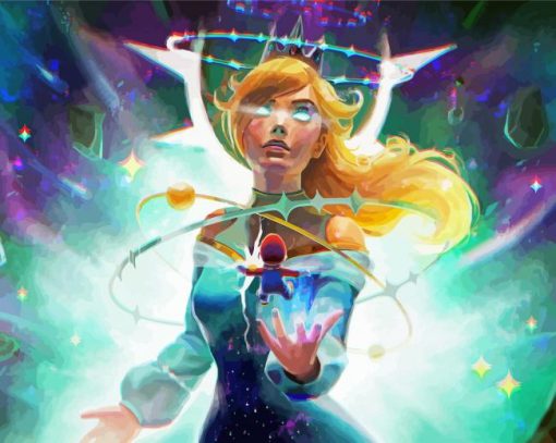 Powerful Rosalina Paint By Numbers