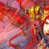 Red Dragon Woman Paint By Numbers