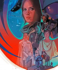 Rogue One Art Paint By Numbers