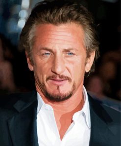 Sean Penn Actor Paint By Numbers