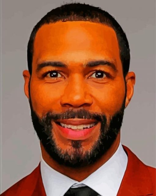 The American Actor Omari Hardwick Paint By Numbers