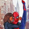 Tom Holland And Zendaya Art Paint By Numbers