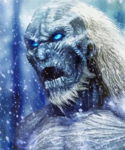 White Walker Paint By Numbers