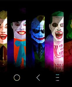 All Jokers Paint By Numbers