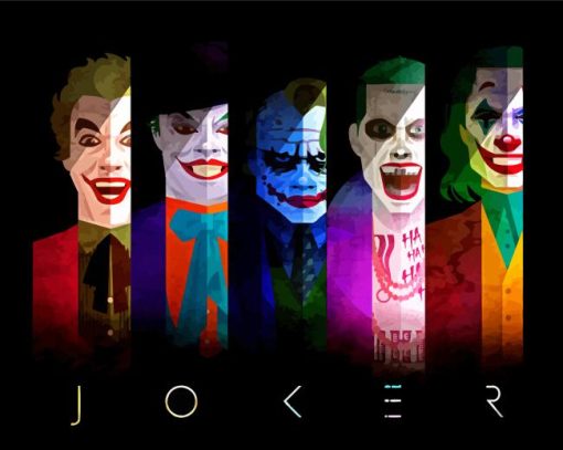 All Jokers Paint By Numbers