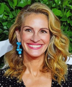 American Actress Julia Roberts Paint By Numbers